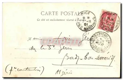 Monte-Carlo - Nova sala de Jogo — Edição Giletta, fot., Nice — Verso