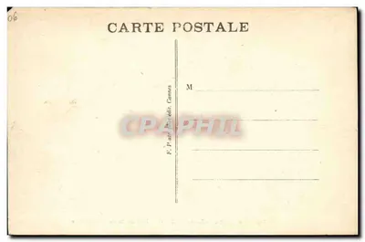 Le Cannet — Kerk van Sint Filomena — F. Patey, uitgever Cannes — Achterkant