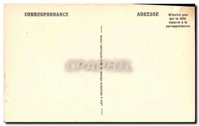 A Flora da Costa Azul — 120 — Editor Lévy & Neurdein, Paris — Verso