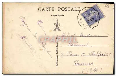 BREIL (A.-M.) — Vista geral — F. L. n° 477 — Verso