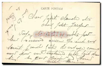 Monaco — Paleis van de Prins en Kop van de Hond — Uitgever: Monaco, nr. 721 — Achterkant