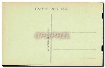 Tours (Loire-et-Loire) - O Palácio de Justiça - A Praça e os Jatos d'Água - A.P. — Verso