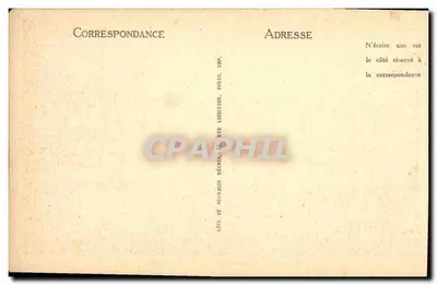 Thones — Ogólny widok i łańcuch Aravis — LL — Rewers