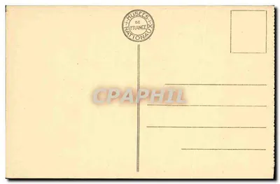 Compiegne — Muzeum Samochodów — Wóz na mulach (początek panowania Louisa XV) — Rewers