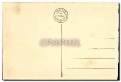 Salon Œil de Bœuf — Pałac w Versailles — Wydawca nieznany, nr 49 — Rewers