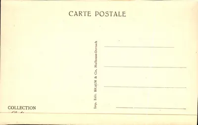 Colmar — Pomnik Bruat — seria 1456 — Rewers