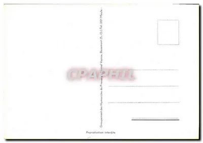 Carte postal humorística — desenho de Alexandre — editor Marcel Voyse, Groupe des Humoristes de Presse (S-O) — Verso