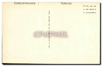 Châtel-Guyon — Os Hotéis vistos do Calvário — LL — Verso