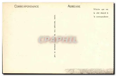 Châtel-Guyon - Widok doliny Sans-Souci z Chalusset - LL — Rewers