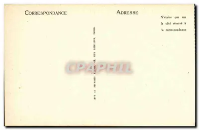 Châtel-Guyon — Vista geral tirada do Calvário — LL — Verso