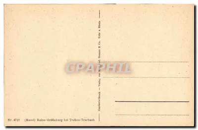 Traben-Trarbach — Ruina Gräfinburg — wydawca Kohn & Co. — Rewers
