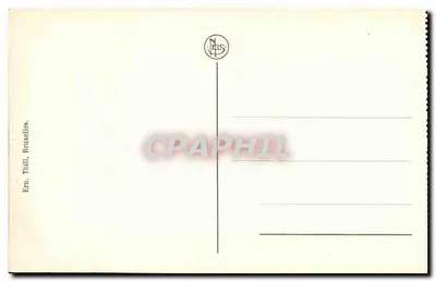 Waterloo — Charge écossaise — Wydawca Neils, Bruksela — Rewers