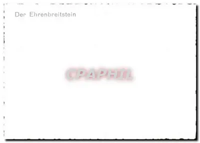 Il castello di Ehrenbreitstein — vista dal fiume con la nave 'Niederland' — editore non identificato — Verso