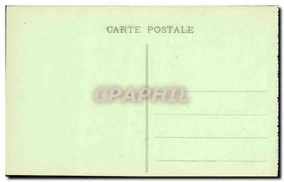 Bilhete postal antigo Dreux - Capela de São Luís - Túmulo do Duque de Nemours, por Campagne — Verso