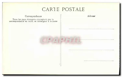Castelo de CHENONCEAUX — A Grande Galeria — Editor E.D. — Verso