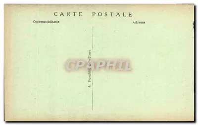 Chambord - O Castelo — A Escada de Francisco I — A. P. — Verso