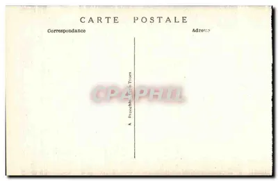 La Madeleine - Kapel van het Heilig Hart - Beeld van de Verlosser door Duret — Achterkant