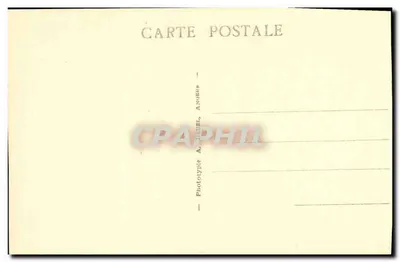 Chinon — Das Schloss, Eingangstor AB — Phototype A. Bartz, Angers — Rückseite