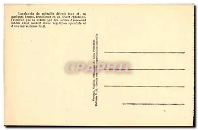Os Combates no Bois des Caures — Fevereiro de 1916 — Edição V. G. Poirier — Verso