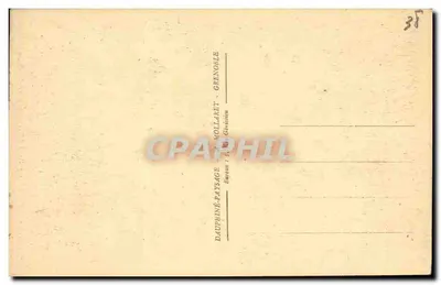 BONT-en-ROYANS - As Velhas Casas — Dauphiné, editor Mollaret Grenoble — Verso