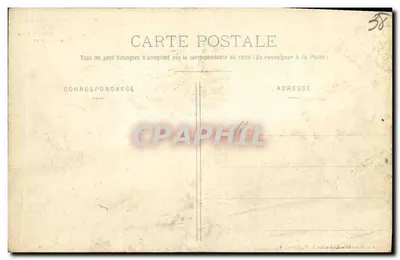 Kościół w Sassenage — Otoczenie Grenoble — Wydane przez A. V. nr 835 — Rewers