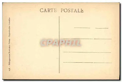 Droga na Col du Glandon — Wodospad Sept-Laux — Héliogravure Martinotto Frères n°138 — Rewers