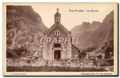 Capela N.-D. dos Glaciares — Alto-Dauphiné — La Bérarde — C. Ture, tabacs