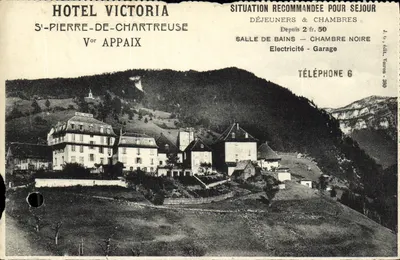 Hôtel Victoria — Saint-Pierre-de-Chartreuse — éditeur J. C. éd. Voron - 380