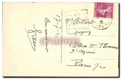 Allevard-les-Bains — Wieża Treuil — W tle, Gletscher Gleyzin — Rewers