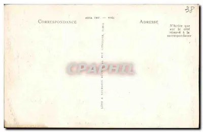 Grenoble — Ogólny widok i rzeka Isère — LL — Rewers