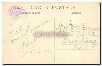 Dauphiné — Fourvoire — Ogólny widok Destylarni Grande Chartreuse — Rewers