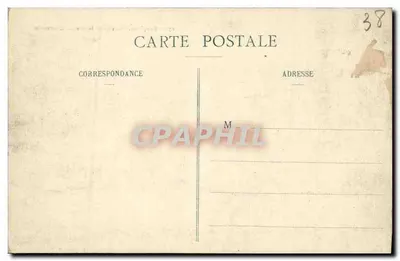 Entrada da Grande Chartreuse — Dauphiné — Editor L.P., Grenoble, n° 677 — Verso