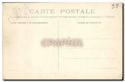 Cobertura da Grande Chartreuse — O Refeitório — Cliché T. — Verso