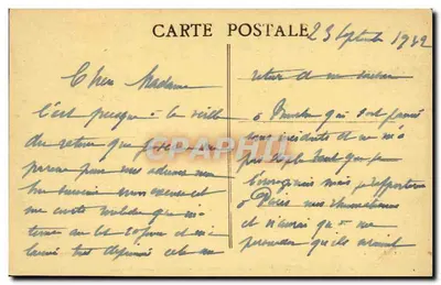PERRÉCY-les-FORGES — Portal i starożytna brama kościoła w Perrecy — Fot. Contet-Macor — Rewers