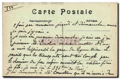 Chalon-sur-Saône — Katedra Świętego Piotra — Wydawnictwo R. G. — n° 121 — Rewers
