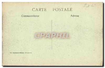 Montceau-les-Mines — Centraal Kanaal — Ed. J. Morère — Achterkant