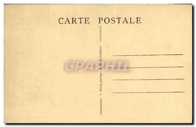 Montceau-les-Mines — Przyjemny kąt w kierunku Zamek Plessis — L. Hériol, fotograf — Rewers