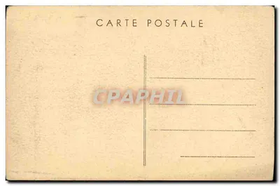 Stara pocztówka Cluny Portes Abbatiales — Rewers