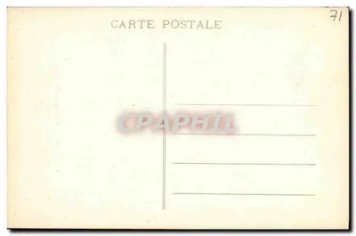 Cluny — Dom Rzymski, Rue Dauphine — Rewers
