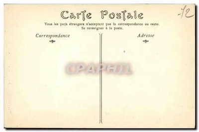 Piscina de Natação — Escola Livre N.B. de Sainte-Croix — Le Mans 1907 — Verso