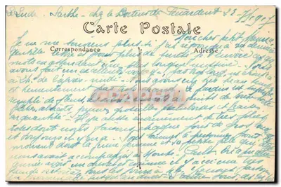 Castelo de Lude — As Valas e a Torre (lado noroeste) — ND. Fot. — Verso