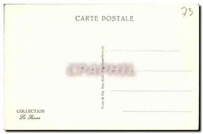 Le Buet - Col des Montets - L'Aiguille de Loriaz e o Cheval Blanc — Coleção La Savoie, n°12821 — Verso