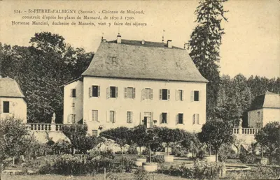 St-Pierre-d'Albigny (Savoie) — Castelo de Minjoud — editor L. Blaize, Montrevel