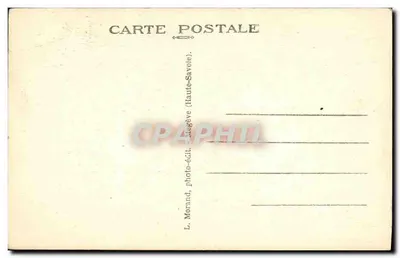 Séracs na lodowcu Bionnassay — n° 156 — wydawca L. Morand, Megève — Rewers