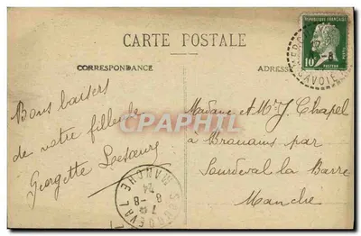 Mercury-Gemilly (Savoie) - Chevron visto do Oeste — Verso