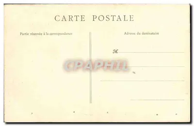 Mâcon — Abside kościoła Świętego Piotra — wydawca J. Douma du Bonnet — Rewers