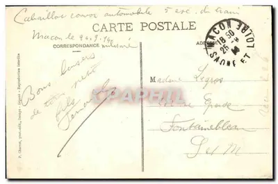 Mâcon - Katedra św. Wincentego — wydawca P. Charvet, fot. wyd. Deraÿe — Rewers