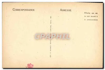 Autun — A Virgem de Autun — Edição Taverne & Chalandroux — Verso