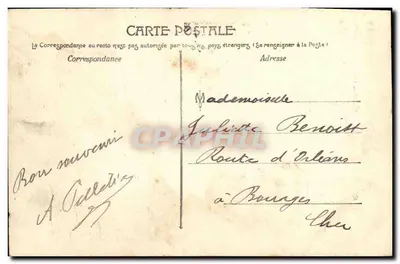 Autun — Absydę katedry Świętego Lazara — Fotograf A. Dugoujon - Autun — Rewers
