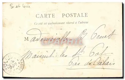 Autun — Portale della Cattedrale — B.F. Chalon s/o CNE — Verso